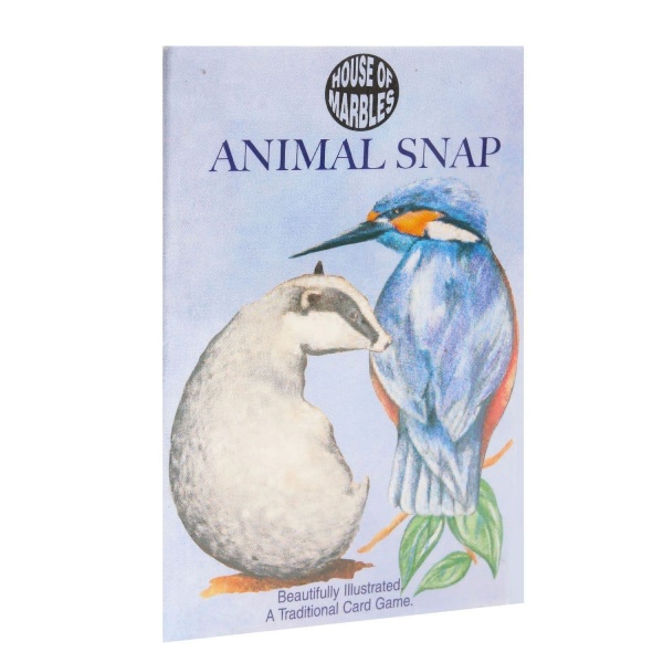 Animal Snap Card Game By House Of Marbles - Age 3 Plus