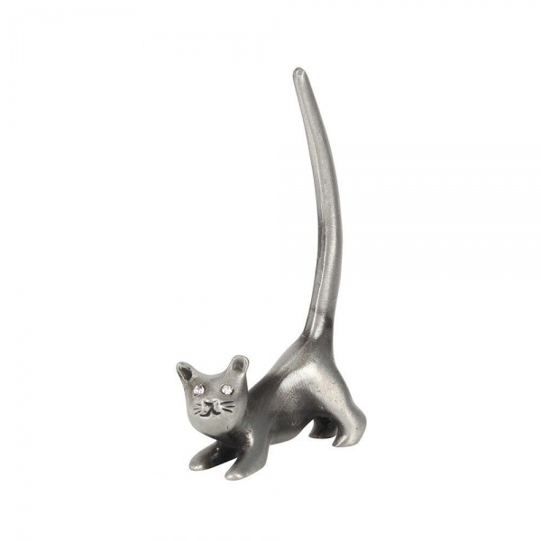 Cat Metal Ring Holder Jewellery Accessories