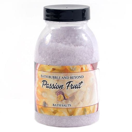 Passion Fruit Non-Foaming Bath Salts - Bath Bubble & Beyond 300g