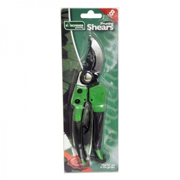 8'' Pruning Shears Secateurs Kingfisher Garden