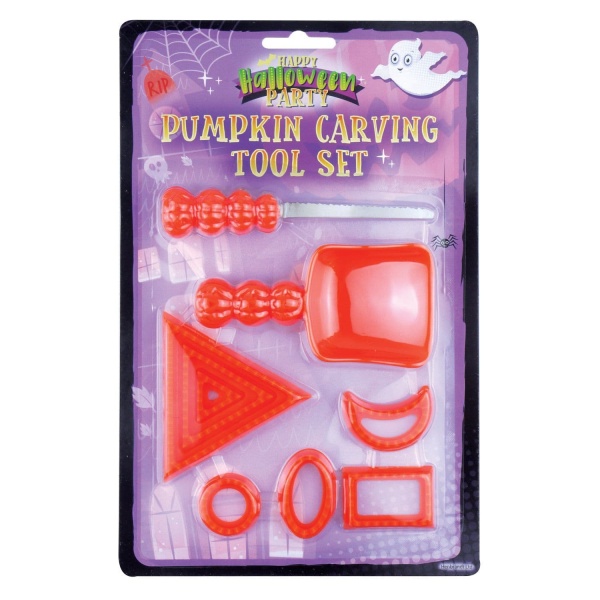 9 Piece Pumpkin Carving Tool Set Halloween Party Henbrandt