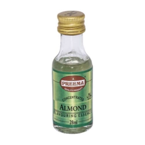 Almond Concentrated Flavouring Essence Preema 28ml