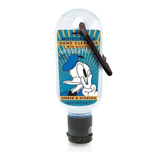 Amber Ginseng Donald Duck Disney Clip & Clean Moisturising Travel Hand Cleanser Gel 30ml Mad Beauty
