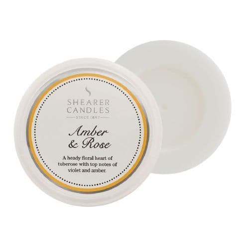 Amber & Rose Scented Wax Melt - Shearer Candles