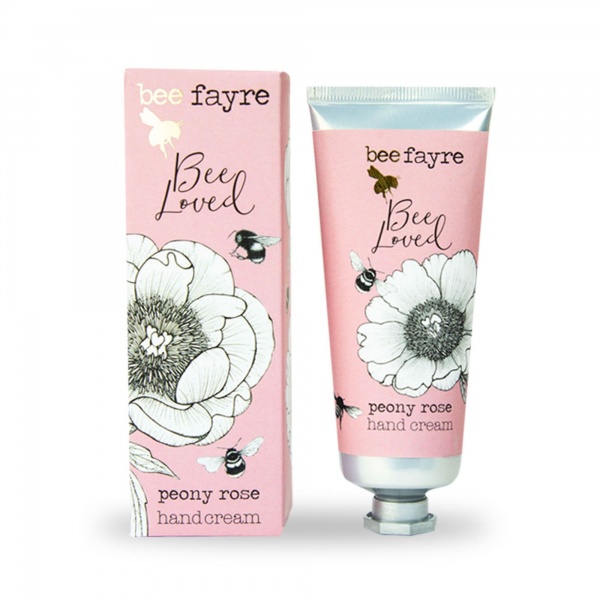 Bee Loved Peony Rose Hand Cream Beefayre 60ml