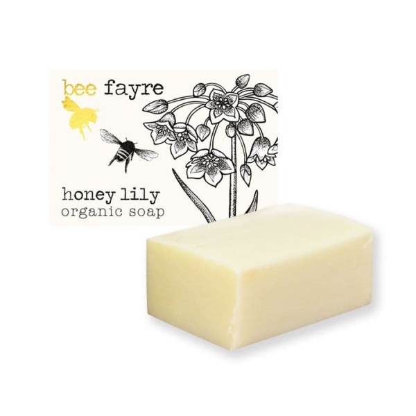 Bee Sweet Honey Lily Organic Soap Beefayre 100g