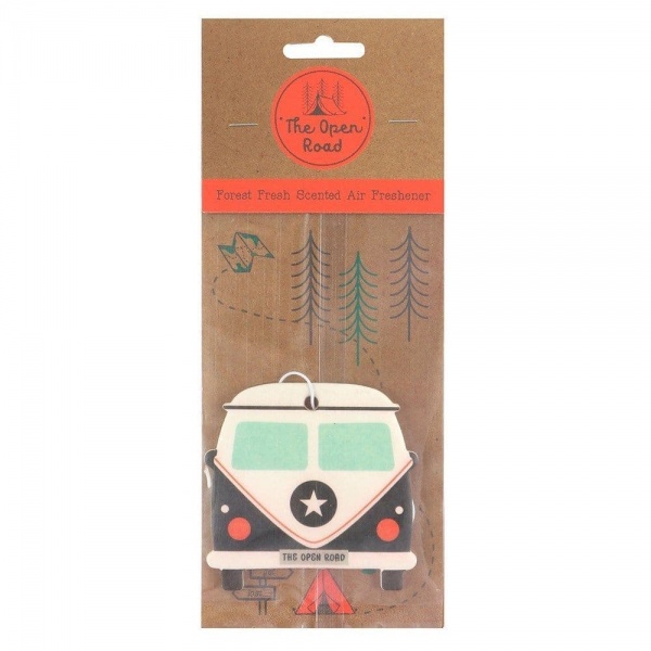 Black Camper Van Forest Fresh Scented Car Air Freshener Jones Home & Gift