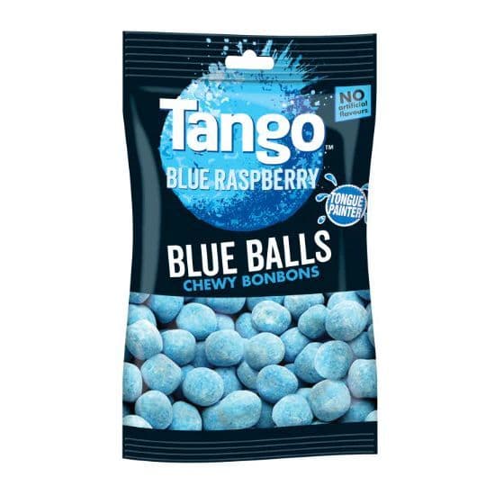 Blue Raspberry Flavour Chewy Bonbons Sweets Rose Confectionery 100g