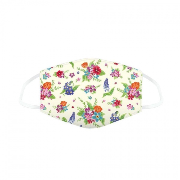 Botanical Floral Reusable Adult Face Covering Washable 2 Layer Soft Mask