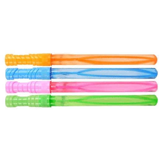 Bubble Sword Wands - Blowing Bubbles Assorted Colours Bubble Magic 110ml (1 Supplied)