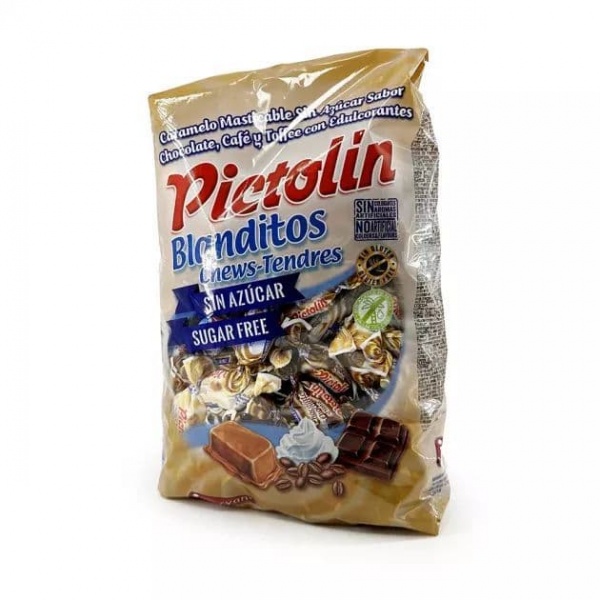 Chocolate Coffee Toffee Chews No Added Sugar Free Pick & Mix Sweets Blanditos Pictolin 1kg