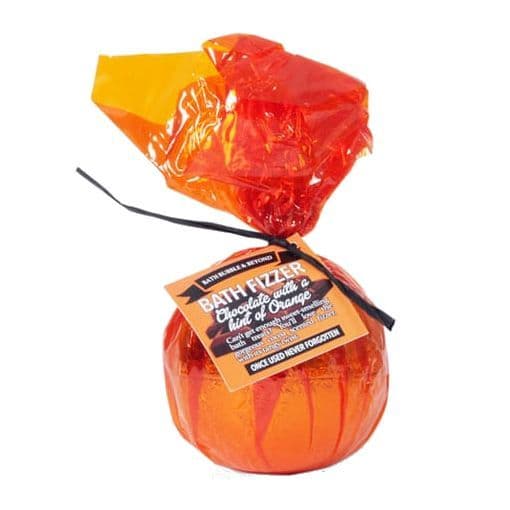 Chocolate Orange Scented Bath Fizzers Bombs - Bath Bubble & Beyond 2 x 100g