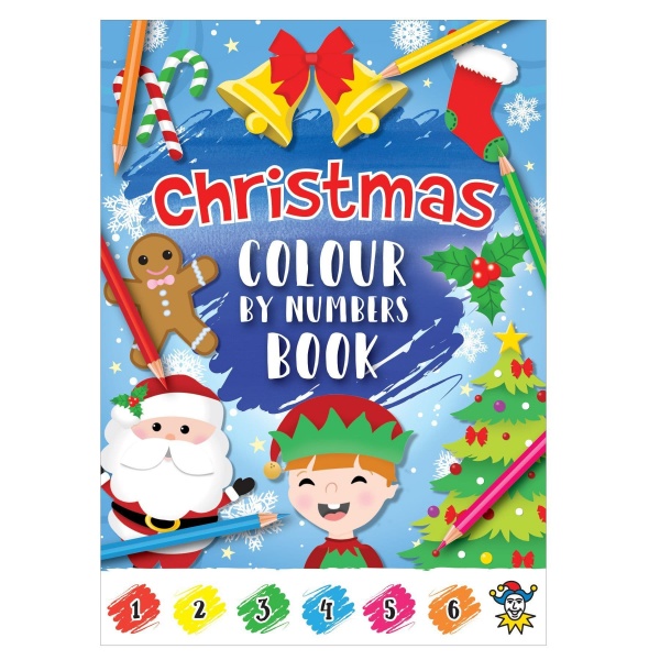Christmas Colour By Numbers Mini Colouring Book