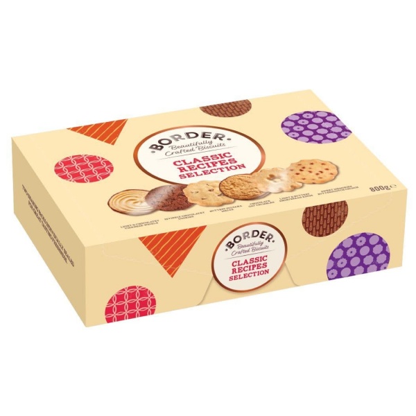 Classic Recipe Selection Gift Box Cookies - Border Biscuits 800g