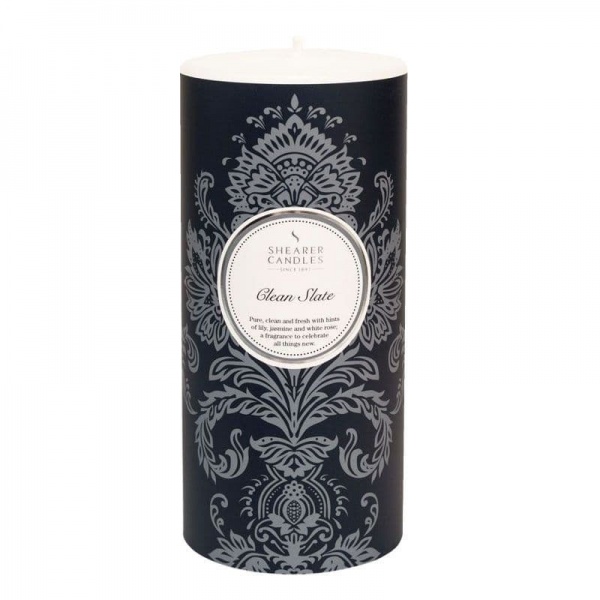 Clean Slate Scented Pillar Candle - Shearer Candles