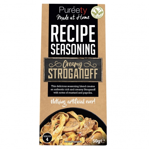 Creamy Stroganoff Recipe Seasoning Mix Pureety 50g