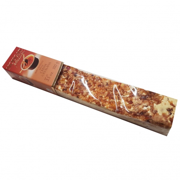 Crema Catalana Desserts Deluxe Soft Nougat Italian Sweets Quaranta 100g