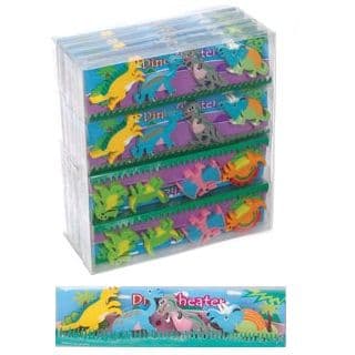 Dinosaur Erasers Novelty Rubbers - Set of 4