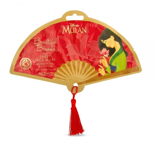 Disney Mulan Sheet Face Mask Beautiful Blooms Mad Beauty