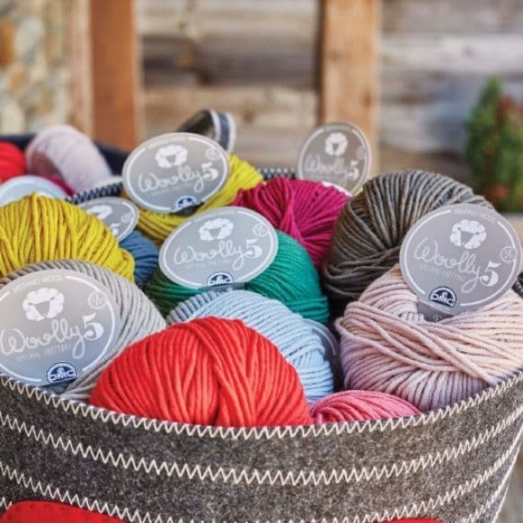 DMC Woolly 5 Knitting Crochet Yarn 100% Merino Wool 50g