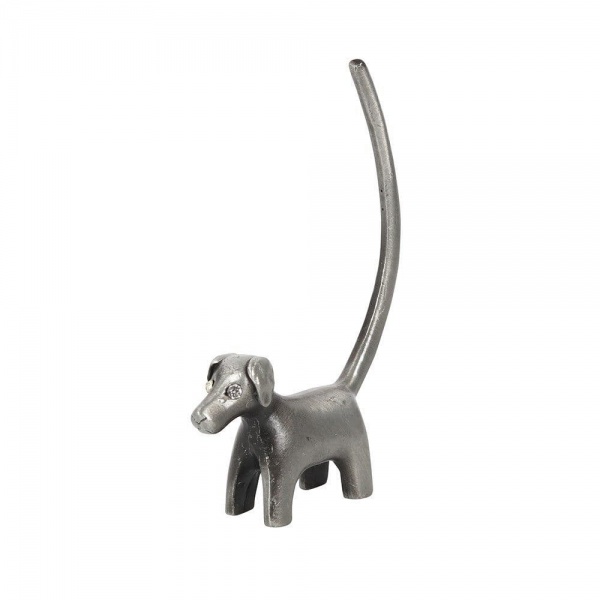 Dog Metal Ring Holder Jewellery Accessories