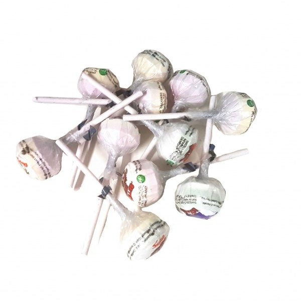 Double Lollies Fruit Fizzer Lollipop Candy Sweets Swizzels Matlow
