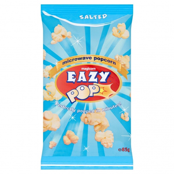 Eazy Pop Salted Microwave Popcorn Magicorn 85g