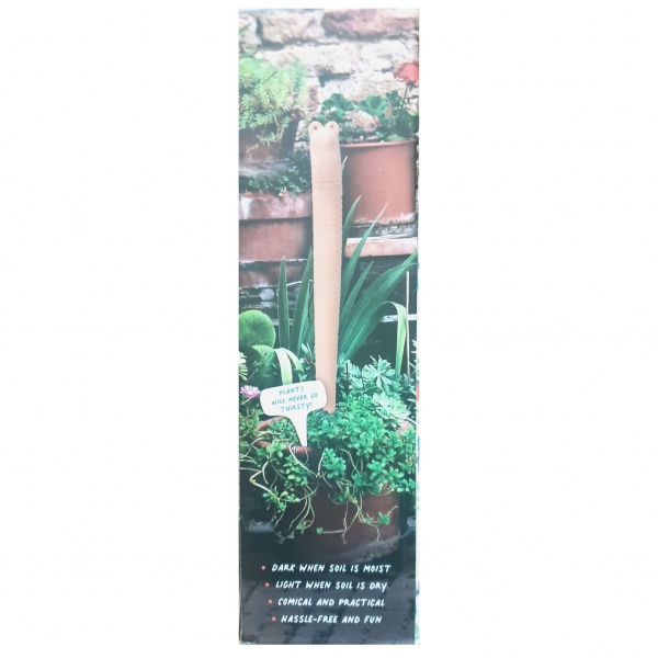 Extra Large 30cm Willy The Worm Water Sensor Terracotta Plant Buddy