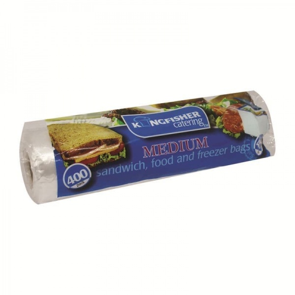 Extra Large 39.5x30cm Sandwich Food Freezer Bags Kingfisher Catering (45 Pack)