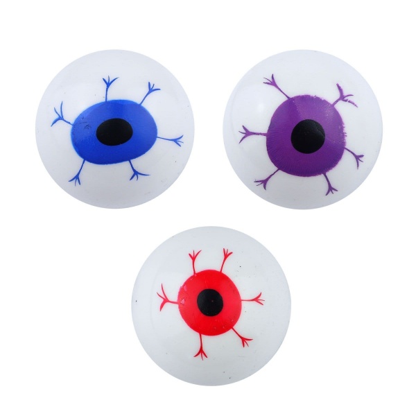 Eyeball Splat Ball - Squidgy Throwing Toy Assorted Colour Eyes