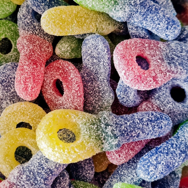 Fizzy Dummy Tongue Painting Pick & Mix Sweets Kingsway 100g