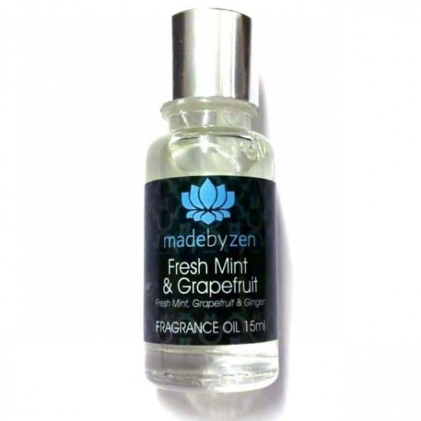Fresh Mint & Grapefruit - Signature Scented Fragrance Oil Made By Zen 15ml