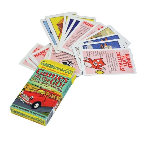 Games On The Go Travel Card Games By House Of Marbles - Age 3 Plus