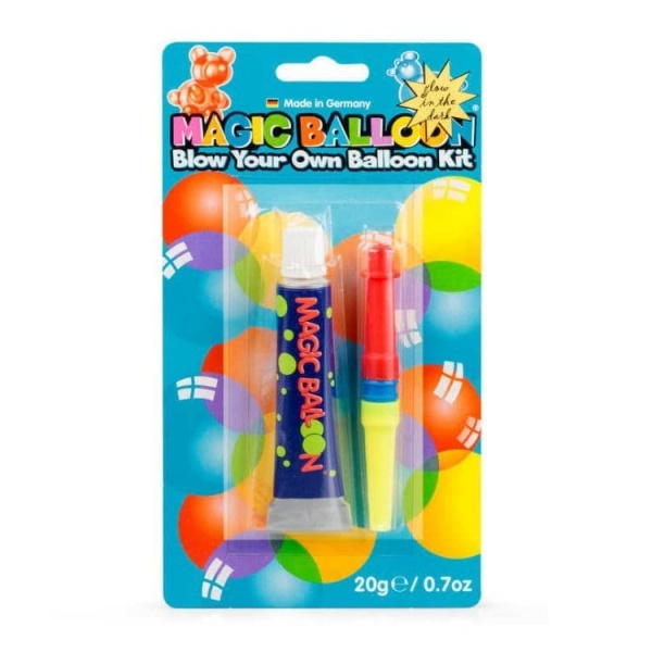 Glow In The Dark Magic Balloon Paste Modelling Kit 20g Tube Single Pack