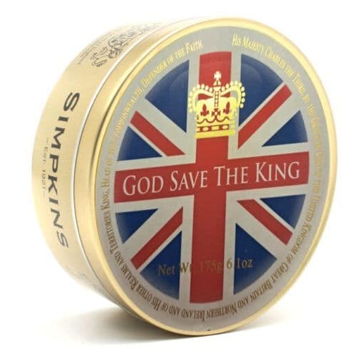 God Save The King Charles III Coronation Special Edition Sweets Tin Simpkins 175g
