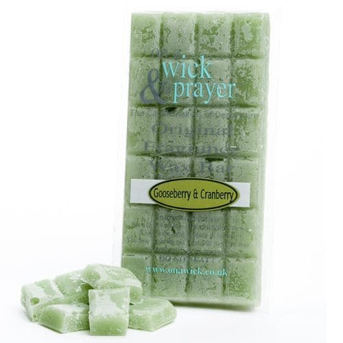 Gooseberry Cranberry - Original Fragrance Wax Bar On A Wick & A Prayer