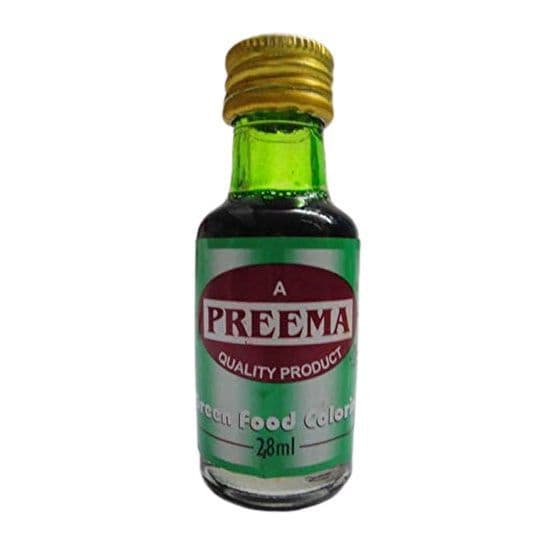 Green Food Colouring Preema 28ml