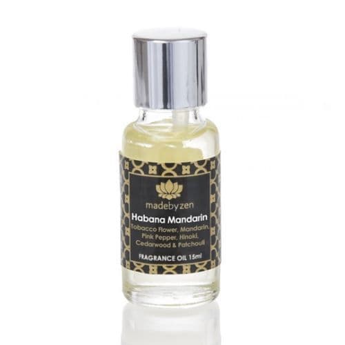 Habanan Mandarin  - Signature Scented Fragrance Oil Made By Zen 15ml