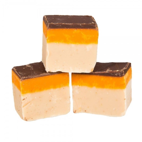 Jaffa Cake Chocolate Orange Flavour Luxury Hand Made Fudge Factory