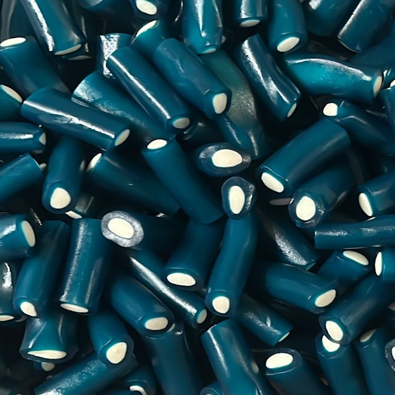 Blue Raspberry Bites Tubes Pick & Mix Sweets Kingsway 100g