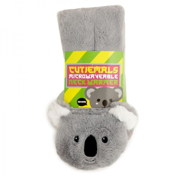 Koala Plush Neck Warmer Wheat & Lavender Heat Pack Puckator