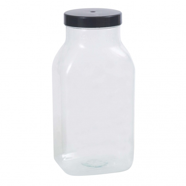 Large Tall Plastic Jar 3kg Size - Fits 30 x 100g Pick & Mix Sweets