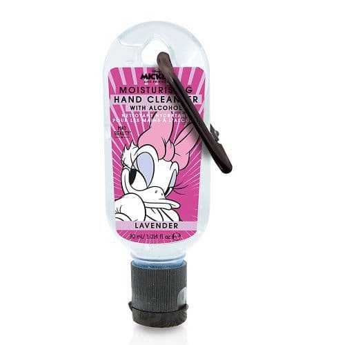Lavender Daisy Duck Disney Clip & Clean Moisturising Travel Hand Cleanser Gel 30ml Mad Beauty