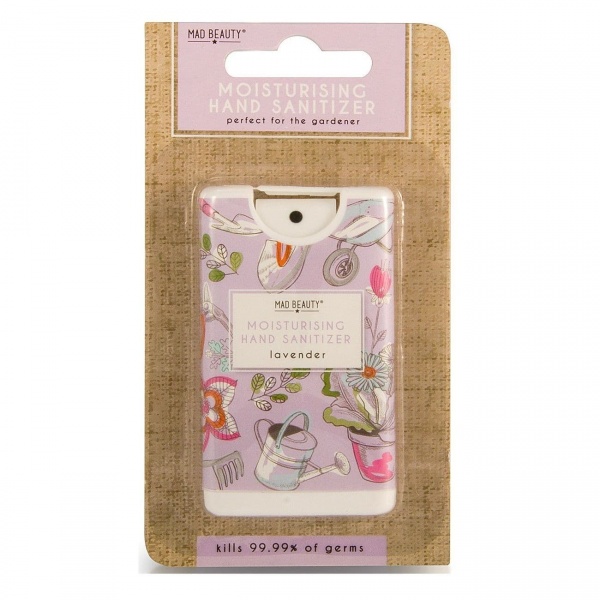 Lavender Gardening Floral Moisturising Hand Sanitizer Spray 15ml Mad Beauty