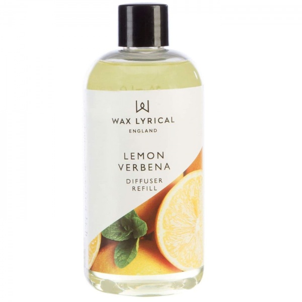 Lemon Verbena Fragranced Reed Diffuser Refill Made In England Wax Lyrical 200ml