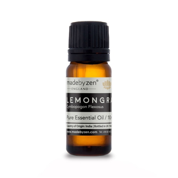 Lemongrass - Classic Scented Pure Essential Oil Made By Zen 10ml