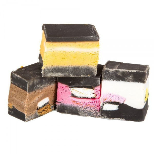 Liquorice Allsorts Flavour Luxury Hand Made Nougat Fudge Factory