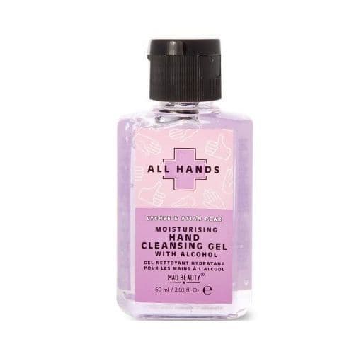 Lychee & Asian Pear Scented All Hands Moisturising Hand Cleansing Gel 60ml Mad Beauty