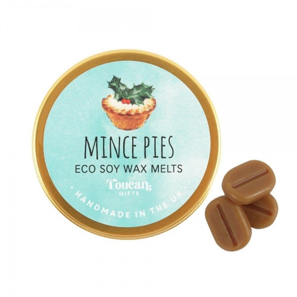 Mince Pies - Christmas Eco Soy Wax Melts Magik Beanz Busy Bee Candles