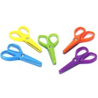 Mini Scissors Pairs Coloured Stationery Wholesale Bulk Buy Henbrandt (Pack of 30)
